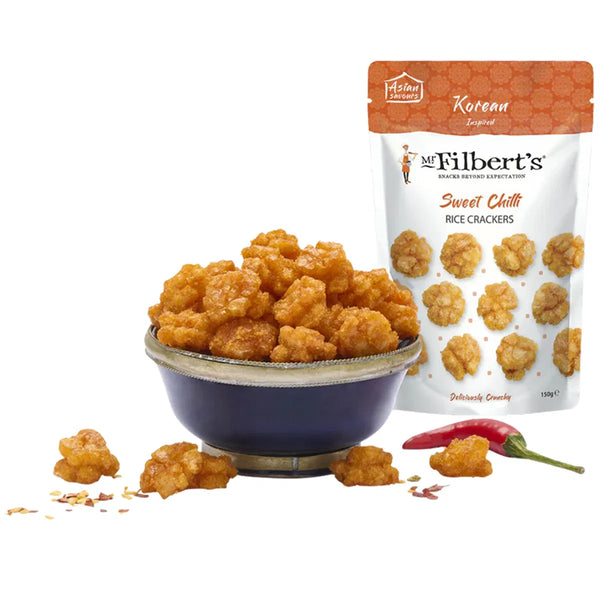 Mr Filberts - Korean Sweet Chilli Rice Crackers