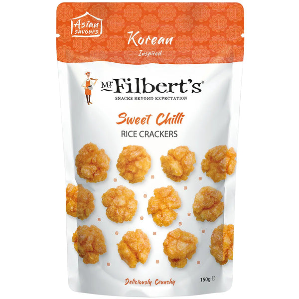 Mr Filberts - Korean Sweet Chilli Rice Crackers