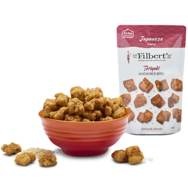 Mr Filberts - Japanese Teriyaki Mochi Rice Bites