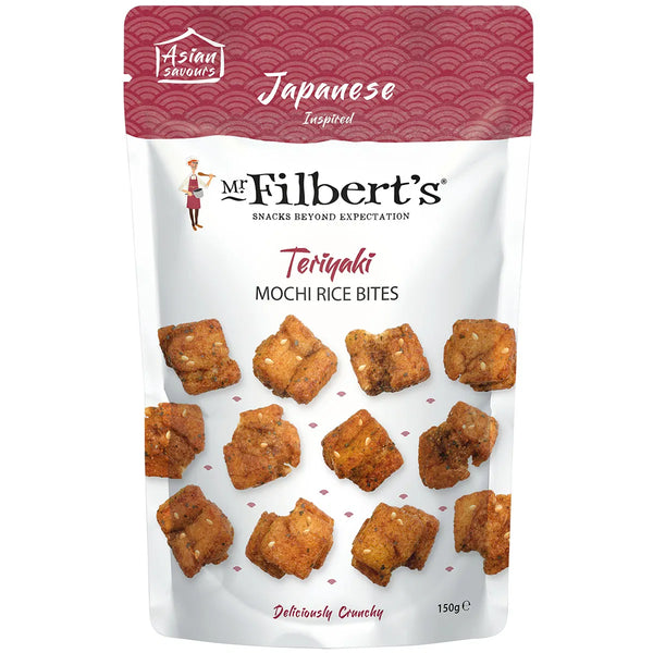 Mr Filberts - Japanese Teriyaki Mochi Rice Bites