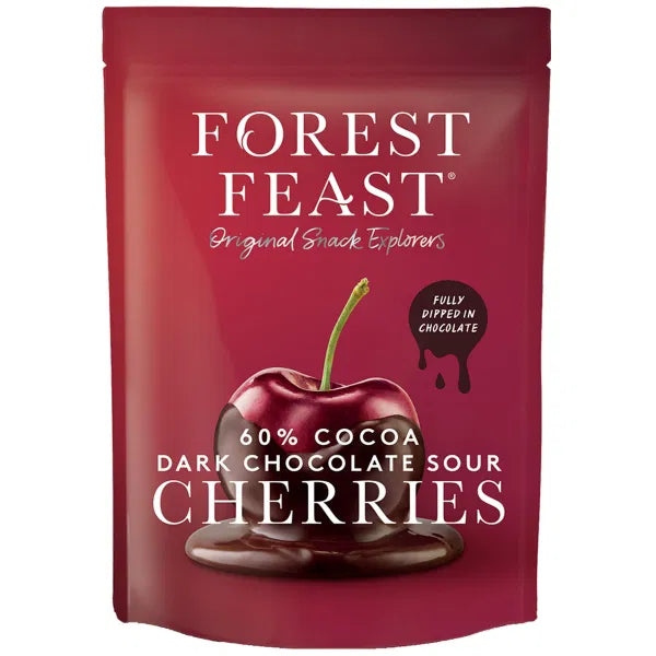 FOREST FEAST - DARK CHOCOLATE SOUR CHERRIES