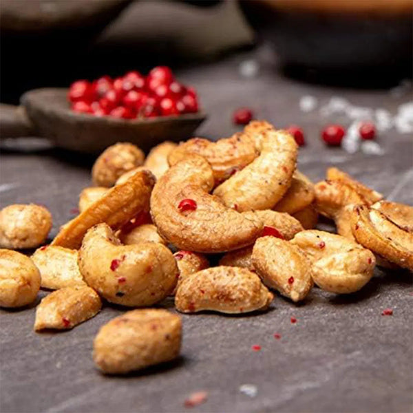 Mr Filberts - Peruvian Pink P'corn Cashews & Peanuts