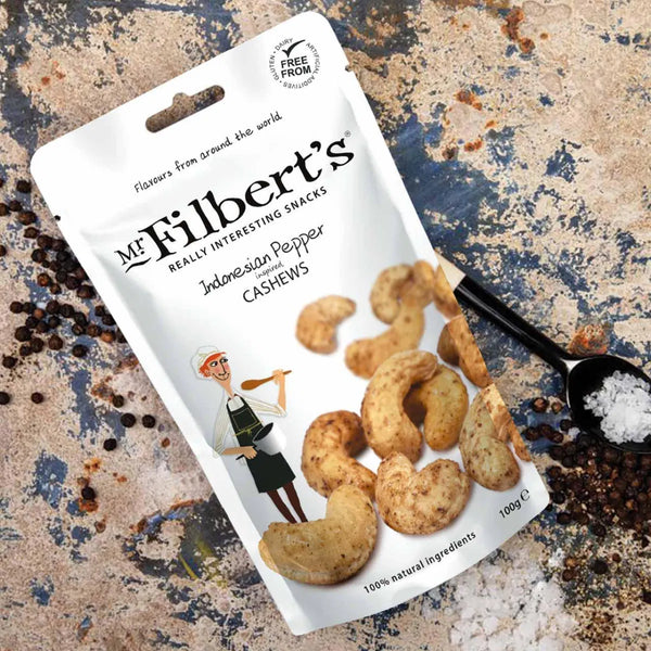 Mr Filberts - Indonesian Peppered Cashews