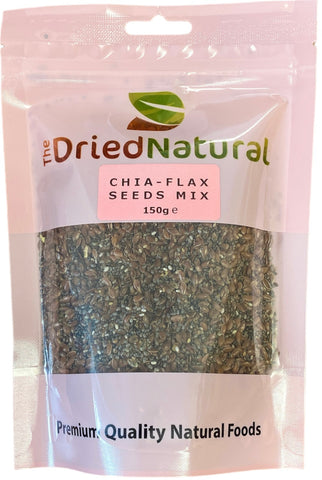 Mixed Chia Seeds and Flaxseeds Brown