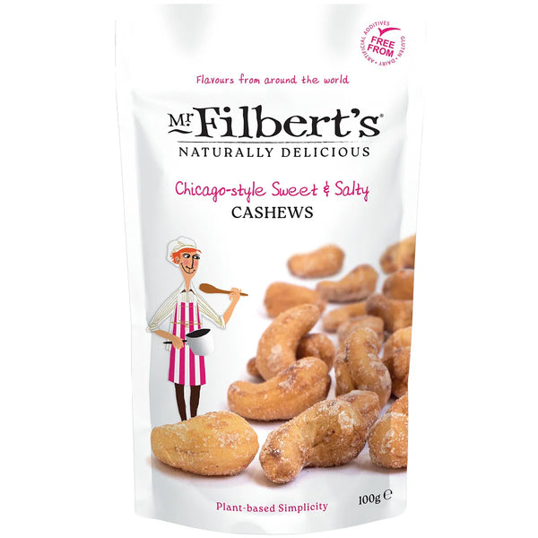 Mr Filberts - Chicago-Style Sweet & Salty Cashews