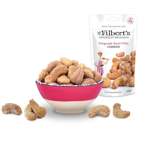 Mr Filberts - Chicago-Style Sweet & Salty Cashews