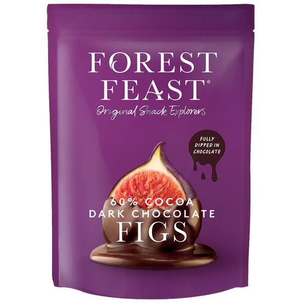 Forest Feast Belgian Dark Chocolate Figs