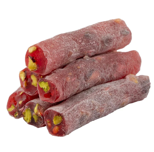 Premium Turkish Delight Pomegranate & Pistachio Lokum Traditional Sweet