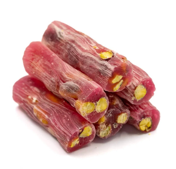 Premium Turkish Delight Pomegranate & Pistachio Lokum Traditional Sweet