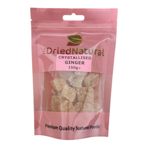 Crystallised Ginger – Sweet & Spicy Natural Snack for Digestion & Baking