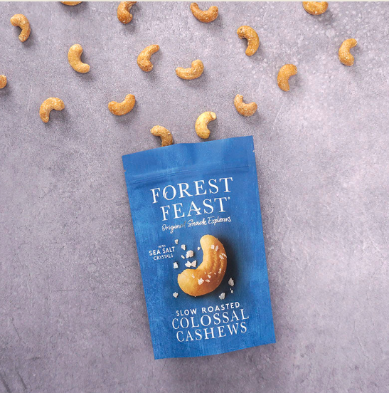 FOREST FEAST - SEA SALT COLOSSAL CASHEWS