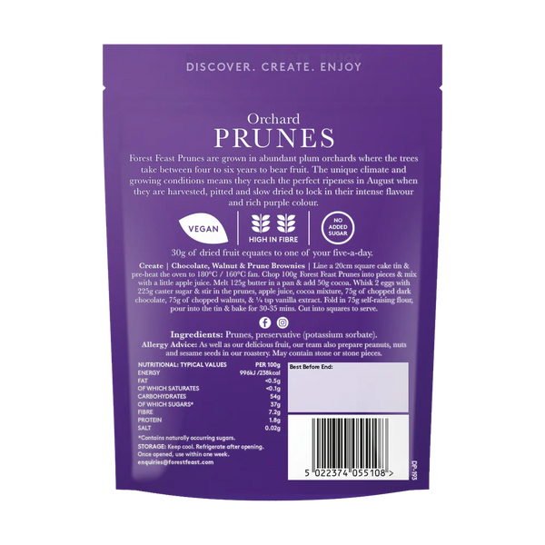 Forest Feast Orchard Prunes