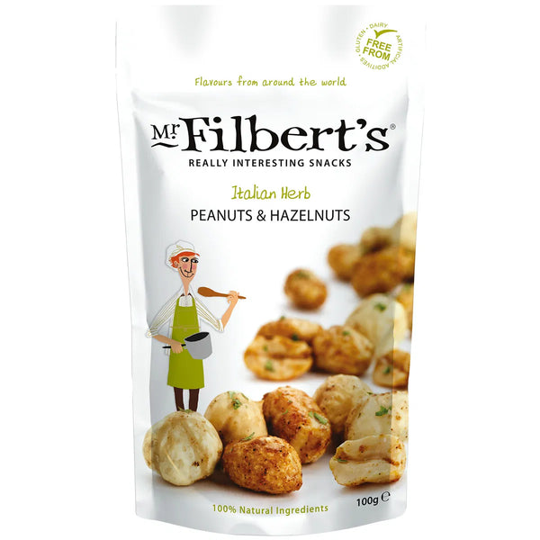 Mr Filberts - Italian Herb Peanuts & Hazelnuts
