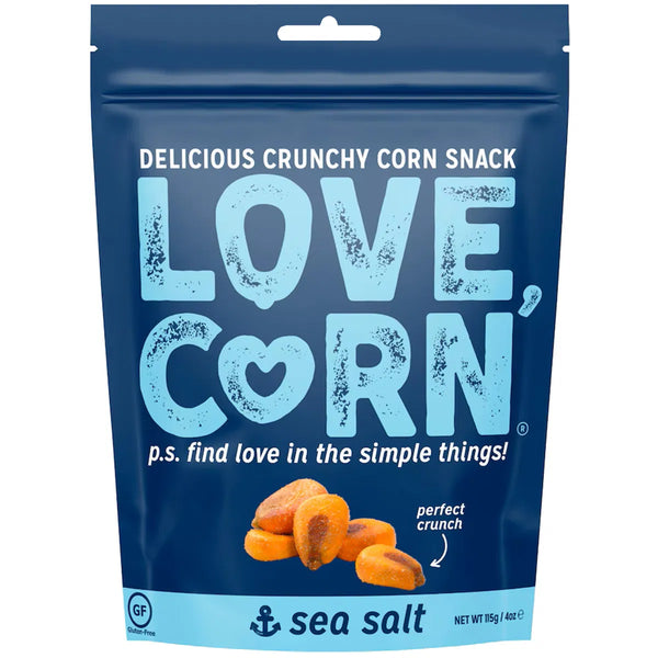 LOVE CORN - SEA SALT CRUNCHY CORN SNACK