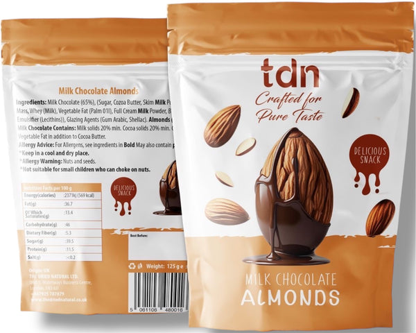 Milk Chocolate Coated Almonds – A Luxurious Chocolate Delight!