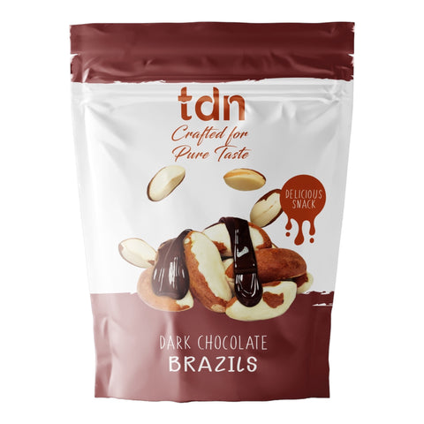 Dark Chocolate Coated Brazil Nuts – A Premium Chocolate Treat!