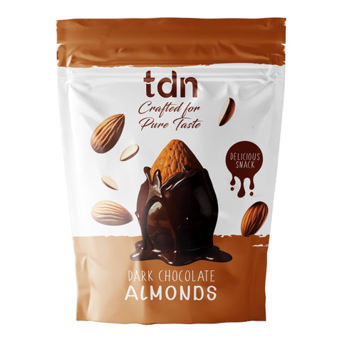 Dark Chocolate Covered Almonds – Premium Snack Treat