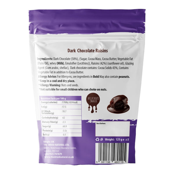 Dark Chocolate Raisins – The Best Chocolate Covered Raisins!