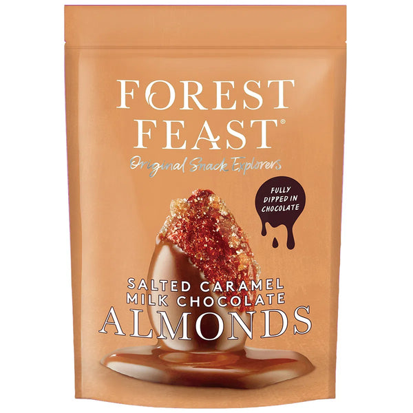FOREST FEAST - SALTED CARAMEL MILK CHOCOLATE ALMONDS