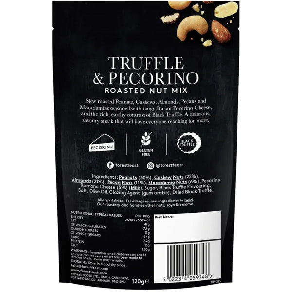 FOREST FEAST - TRUFFLE & PECORINO ROASTED NUT MIX