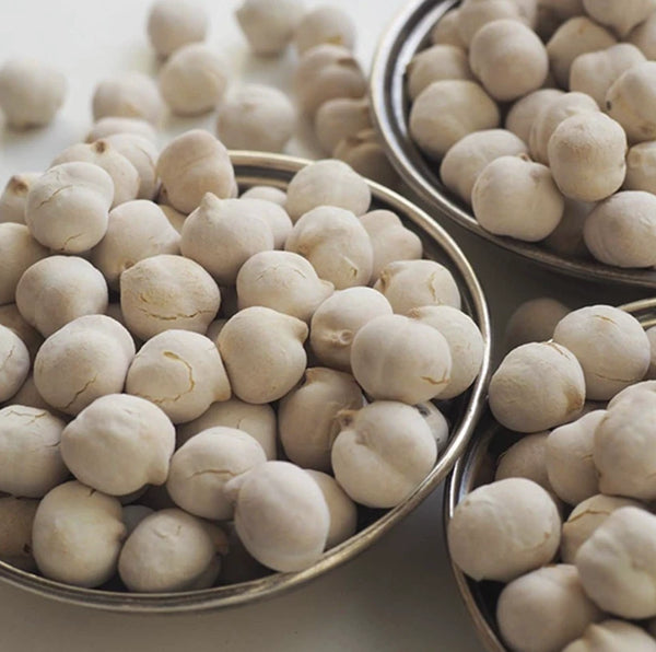 White Leblebi Roasted Chickpeas Crunchy Snack Natural