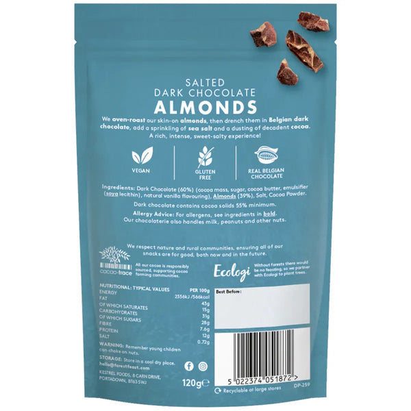 FOREST FEAST - SALTED DARK CHOCOLATE ALMONDS