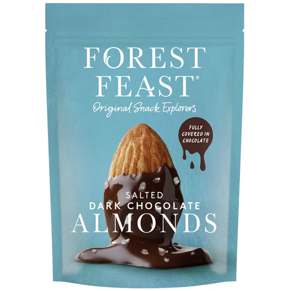 FOREST FEAST - SALTED DARK CHOCOLATE ALMONDS