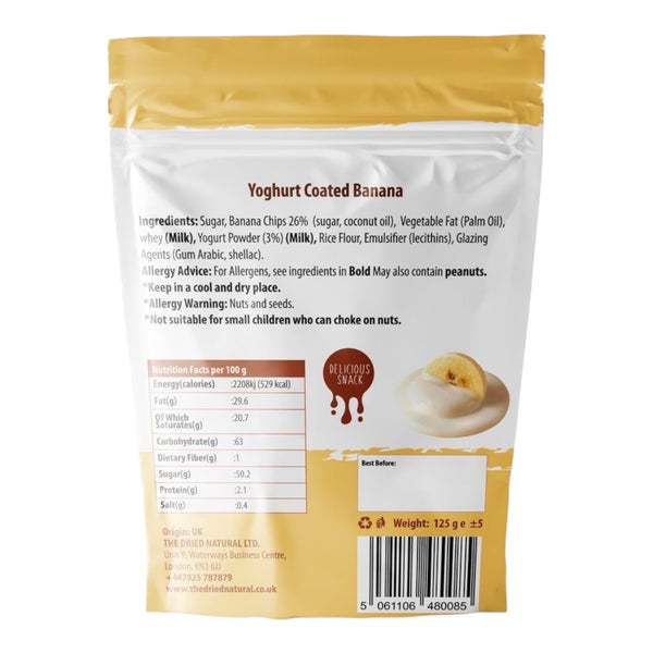 Yoghurt Coated Banana Chips – Sweet, Crunchy & Creamy!