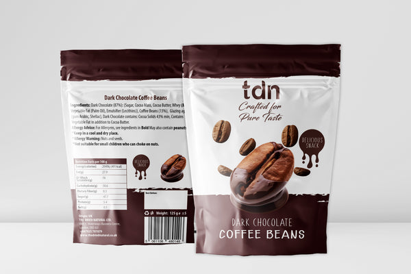 Dark Chocolate Coated Coffee Beans – A Perfect Crunchy Treat for Coffee Lovers