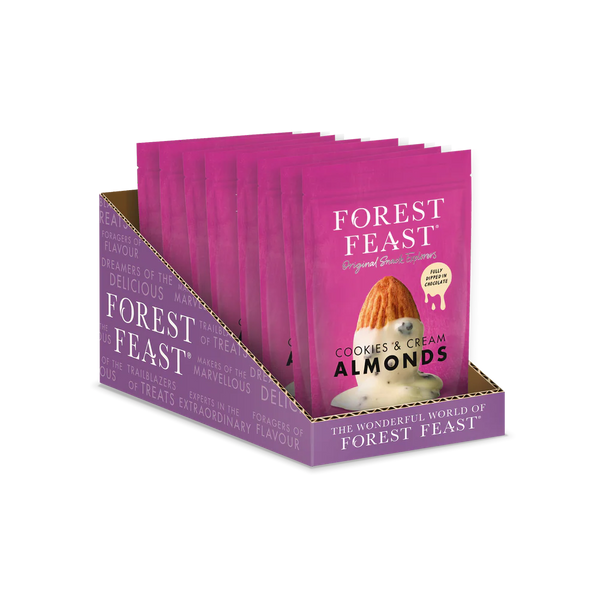 FOREST FEAST - COOKIES & CREAM ALMONDS