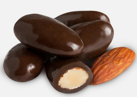 Dark Chocolate Covered Almonds – Premium Snack Treat