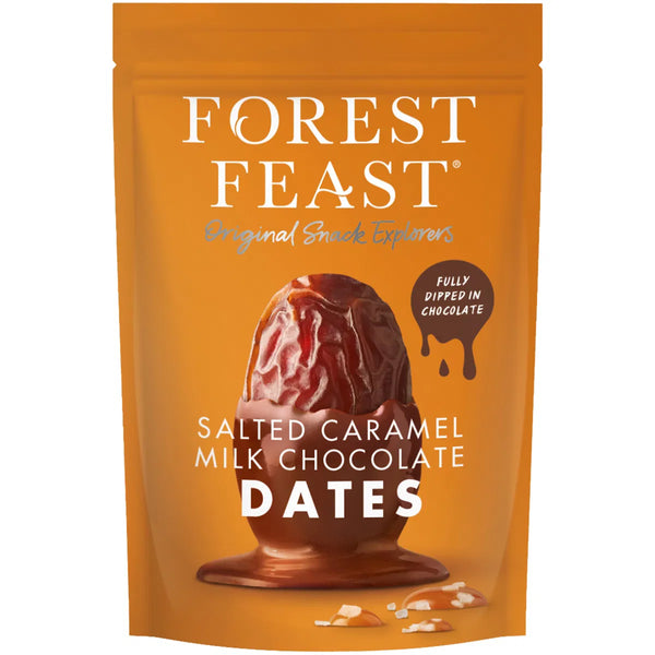 FOREST FEAST - SALTED CARAMEL MILK CHOCOLATE DATES