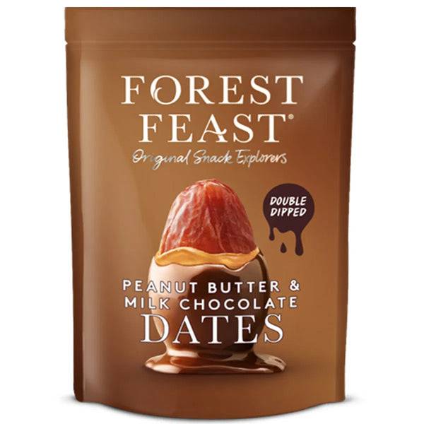 FOREST FEAST - PEANUT & BUTTER MILK CHOCOLATE DATES