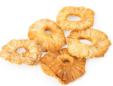 Dried Pineapple Rings – Sweet, Chewy & Tropical | No Added Sugar | Vegan
