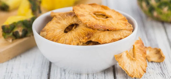 Dried Pineapple Rings – Sweet, Chewy & Tropical | No Added Sugar | Vegan