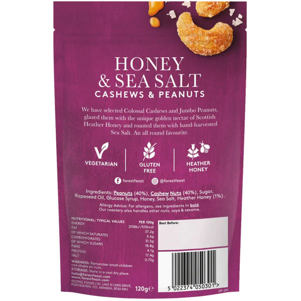 FOREST FEAST - SLOW ROASTED PEANUT & CASHEWS