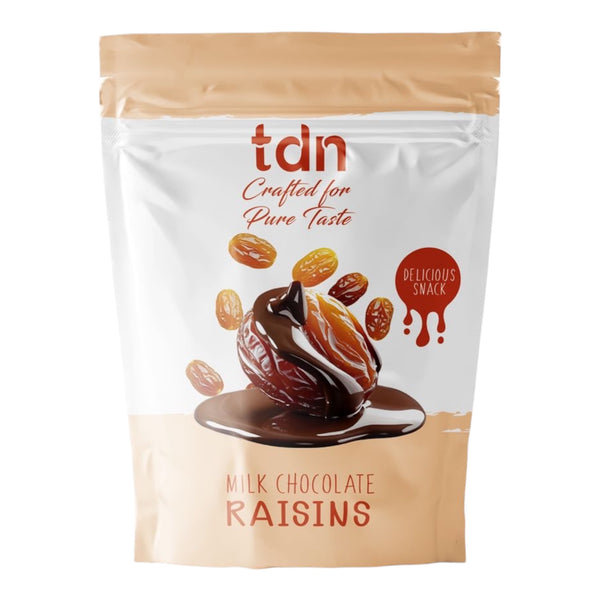 Milk Chocolate Covered Raisins | Premium Quality | 125G - 3KG | Sweet, Fruity, and Chocolatey Snack