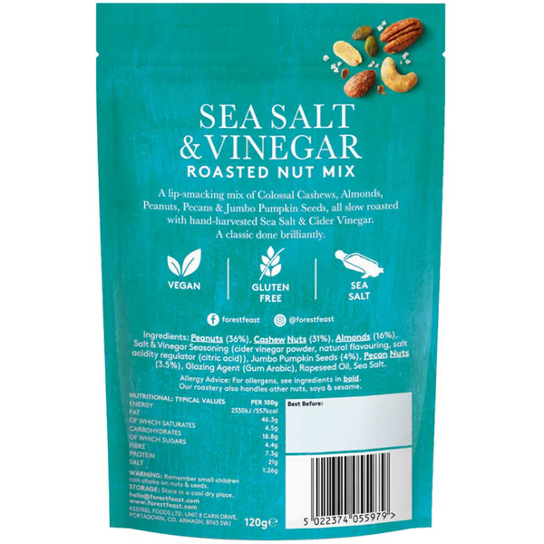 FOREST FEAST - SLOW ROASTED SEA SALT & VINEGAR NUT MIX