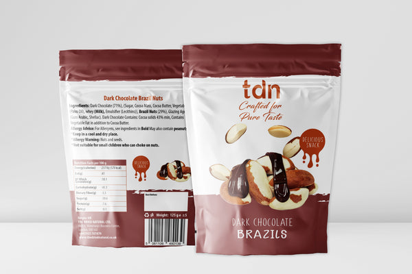 Dark Chocolate Coated Brazil Nuts – A Premium Chocolate Treat!