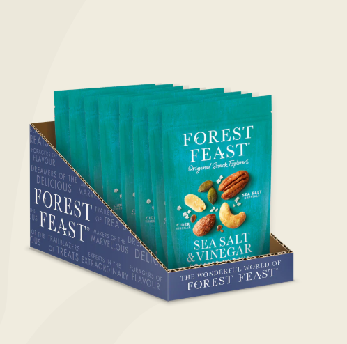 FOREST FEAST - SLOW ROASTED SEA SALT & VINEGAR NUT MIX