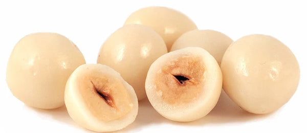 Yogurt Coated Hazelnuts – Sweet Crunchy Snack