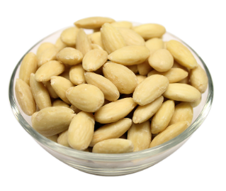 Whole Blanched Almonds – Skinless Premium Quality Nuts | High Protein | Ideal for Baking, Snacking, Cooking & Keto Diets | 100% Natural